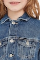 Detská rifľová bunda Calvin Klein Jeans IG0IG02053.9BYX modrá