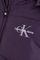 Дитяча куртка Calvin Klein Jeans фіолетовий IG0IG02056.9BYX