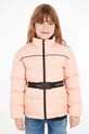 Дитяча куртка Calvin Klein Jeans з підкладкою рожевий IG0IG02057.9BYX