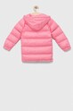 Дитяча пухова куртка adidas Originals HK0389 рожевий AW23