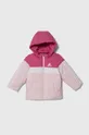 розовый Детская куртка adidas Для девочек