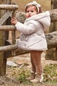 Бебешко яке с две лица Mayoral изкуствен косъм бежов 2422.4D.Baby.9BYX