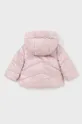 Dvostrana jakna za bebe Mayoral roza