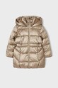 Detská bunda Mayoral zateplené zlatá 4413.6E.Mini.9BYX