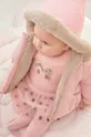 розовый Двусторонняя детская куртка Mayoral Newborn Для девочек