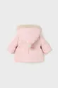 rózsaszín Mayoral Newborn kétoldalas baba kabát