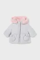 розовый Двусторонняя детская куртка Mayoral Newborn Для девочек