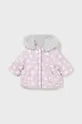 фіолетовий Двостороння дитяча куртка Mayoral Newborn Для дівчаток