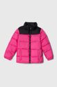Dječja jakna Columbia U Puffect Jacket s toplom postavom roza 2050302