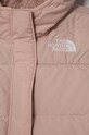 Fete The North Face geaca de puf pentru copii G NORTH DOWN FLEECE LINED PARKA NF0A82Y9 roz