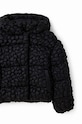 Παιδικό μπουφάν Desigual μαύρο 23WGEW04