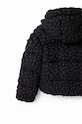 Παιδικό μπουφάν Desigual 23WGEW04 μαύρο