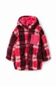 Дитяча куртка Desigual 23WGEW08 JACKET рожевий
