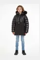 črna Otroška jakna Calvin Klein Jeans Dekliški