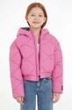 Calvin Klein Jeans kurtka dziecięca pozostałe różowy IG0IG02245.9BYX