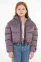 сірий Дитяча куртка Calvin Klein Jeans Для дівчаток
