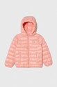 United Colors of Benetton kurtka dziecięca pozostałe różowy 21INGN011.P.SEAS.9BYX