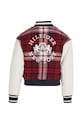 Dievča Detská bunda bomber s prímesou vlny Tommy Hilfiger KG0KG07543.116.122.9BYX červená