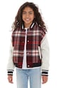 Tommy Hilfiger geaca bomber pentru copii din amestec de lana cu captuseala rosu KG0KG07543.128.176.9BYX