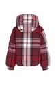 Dziewczynka Tommy Hilfiger kurtka dziecięca KG0KG07809.98.122.9BYX bordowy