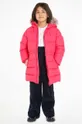 розовый Детская пуховая куртка Tommy Hilfiger Для девочек