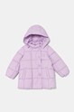 Дитяча куртка United Colors of Benetton з утепленням фіолетовий 2WU0GN01H.P.SEASONAL