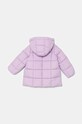 Дитяча куртка United Colors of Benetton 2WU0GN01H.P.SEASONAL фіолетовий AW24