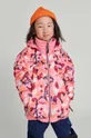 розовый Детская двусторонняя куртка Reima Finnoo Для девочек