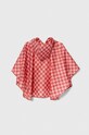 United Colors of Benetton poncho antipioggia per bambini 6G8UG800A.P.SEASONAL rosa AW23