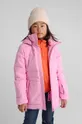 ροζ Παιδικό μπουφάν με πούπουλα Reima Viikki Για κορίτσια