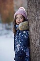 Dětská bunda Reima Muhvi s podšívkou námořnická modř 5100118C.9BYX