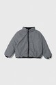 Дитяча двостороння куртка United Colors of Benetton 2TPXCN02S.G.SEASONAL чорний AW23