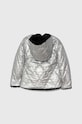 Guess kurtka dwustronna dziecięca J3BL05.WEYO0.9BYX srebrny AW23