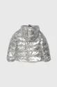 Otroška jakna Guess srebrna