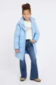 modra Otroška jakna Guess Dekliški