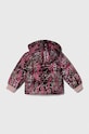 Guess kurtka dziecięca K3BL00.WCFM0.9BYX fioletowy AW23
