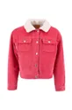 Otroška jeans jakna Levi's roza