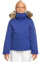 Дитяча гірськолижна куртка Roxy MEADE GIRL JK SNJT з утепленням блакитний ERGTJ03157
