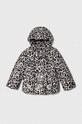 United Colors of Benetton geaca copii cu captuseala negru 2H6MGN02A.P.SEASONAL