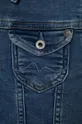 Παιδικό τζιν μπουφάν Pepe Jeans New Berry  Κύριο υλικό: 80% Βαμβάκι, 18% Πολυεστέρας, 2% Σπαντέξ Φόδρα τσέπης: 65% Πολυεστέρας, 35% Βαμβάκι