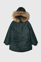 Детская куртка Pepe Jeans Outerw Heavy с утеплением зелёный PG401086