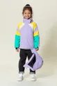 фіолетовий Дитяча гірськолижна куртка Gosoaky FAMOUS DOG