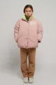 różowy Bobo Choses kurtka dziecięca Dziewczęcy