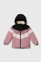 рожевий Дитяча гірськолижна куртка Protest PRTFUGY JR Для дівчаток