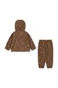 Chłopiec Konges Sløjd komplet przeciwdeszczowy dziecięcy KS5429 brązowy
