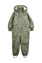 Mini Rodini salopete de iarna pentru copii cu captuseala verde 1100008575