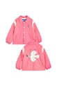 Дитяча куртка Mini Rodini Mini Rodini x Wrangler 2381010228 рожевий AW23