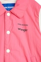Дитяча куртка Mini Rodini Mini Rodini x Wrangler 2381010228 рожевий