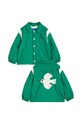 Дитяча куртка Mini Rodini Mini Rodini x Wrangler 2381010275 зелений AW23