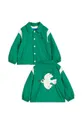 Дитяча куртка Mini Rodini Mini Rodini x Wrangler зелений